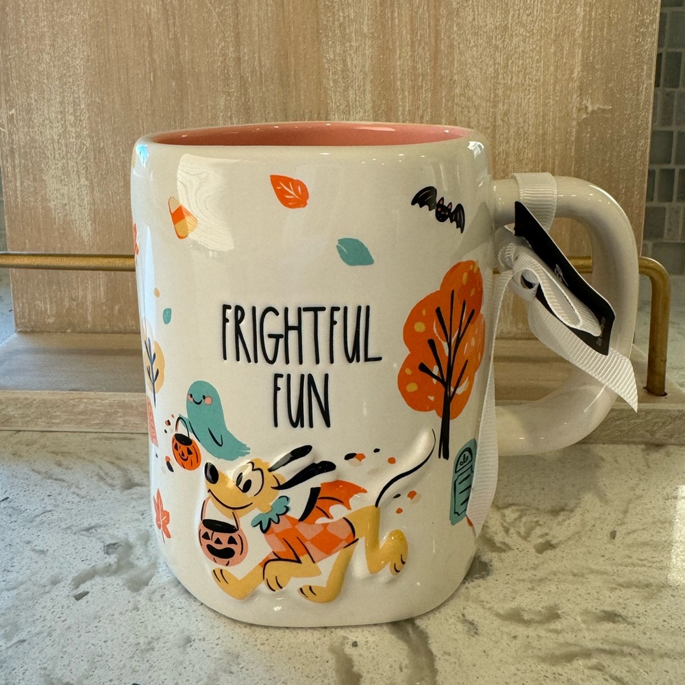 Rae Dunn Disney Pluto Halloween Mug